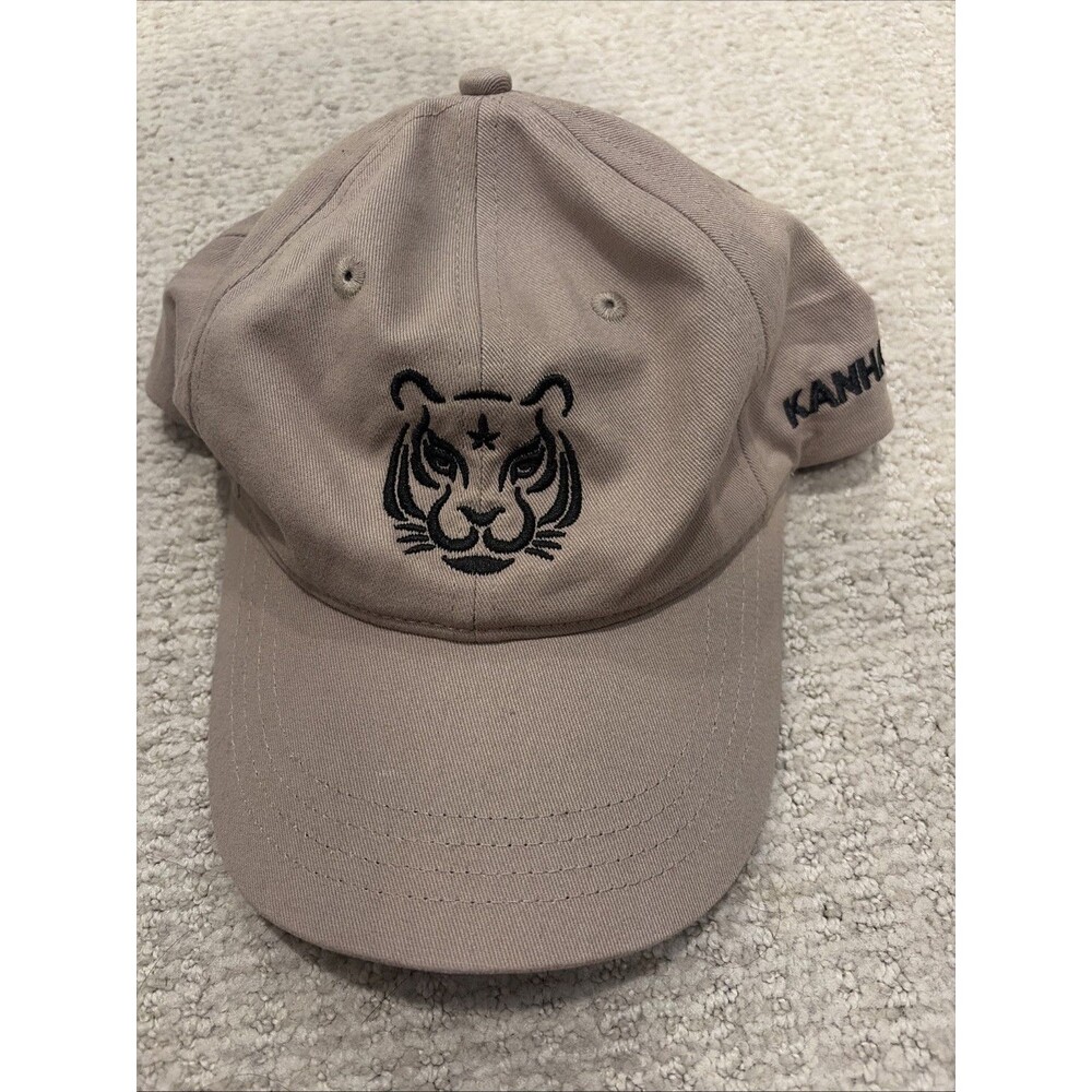 Rare Kanha Cannabis Snapback Adjustable Baseball Dad Cap Hat Tan 420 Cookies